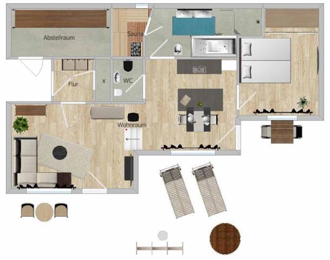 Schöfweg Ferienhaus Alpenblick מראה חיצוני תמונה